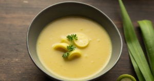 Recette de soupe poireau pommes de terre au Thermomix