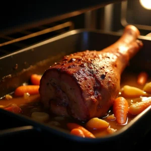 reposer le jarret de bœuf